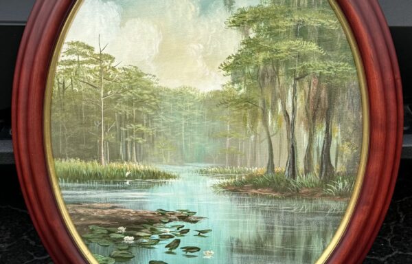 Robert Butler painting of the Peace River